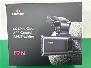 RedTiger F7N dash cam 4K ultra-clear app control GPS tracking 1080p WiFi camera